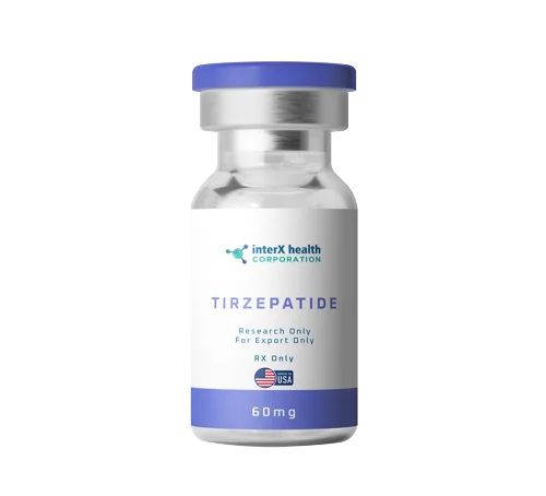 A compounded InterX vial, released with its certificate of analysis